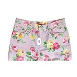 Ralph Lauren Lauren Pink Floral Flat Front Cropped Pant 10 Cottage Flower Spring Photo 6