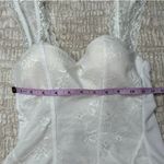Spirit Halloween  White Lace Corset Costume Top Photo 3