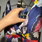 Lulus  All About Love Royal Blue Floral Print Midi Dress Size XS Photo 5