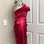 Blondie Nites  one shoulder satin dress size 3 Photo 2