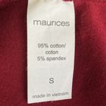 Maurice's  Burgundy Strappy Tank Top Photo 4