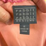 Rabbit Rabbit Rabbit Designs Women's Pink Floral Off The Shoulder Dress Size 16 Photo 7