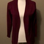 Zenana Outfitters  Cardigan Sweater Womens S Used Burgundy Photo 0