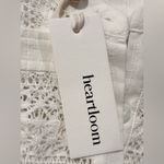 Heartloom  Andress Eggshell Washed Cotton Voile Cap Sleeve w/Lace Trim S/M NWT Photo 5