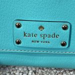 Kate Spade  Crossbody Bag Purse Teal Blue Small Travel Adjustable Photo 4