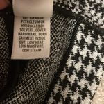 St. John  Caviar black/white houndstooth knit wool Blazer Jacket  Sz 12 Photo 5