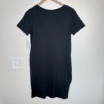 New York and Company Black Cotton tie knot T Photo 9