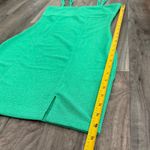 ZARA Divided green bodycon mini dress with thigh slit Photo 2