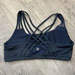 Athleta Jacquard Fully Focused Sports Bra Strappy Back Medium Photo 1