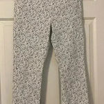 Mario Serrani  Floral Comfort‎ Stretch Pull On Skinny Pants Size M Photo 0