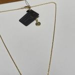 Elements Borun NWT Necklace Gold Tone / Purple Swarovski Adjustable Length Photo 6