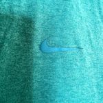 Nike Teal Dri Fit V-Neck Tee Photo 5