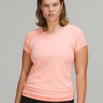 Lululemon Swiftly Tech 2.0 Short Sleeve Shirt Womens Size 16 Dew Pink NWT Photo 0