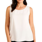 Chico's Chico’s EasyWear Double Layer Tank Top Alabaster Size 1 NWT Photo 0