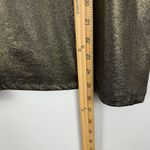 Cache  Tank Top Women Large Shimmery Olive Green V-Neck Sleeveless Party NWT Photo 6