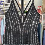 Boutique Black Rhinestone Formal Dress  Photo 4