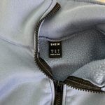 SheIn Long Sleeve Half Zip Shirt Photo 1