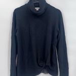 Anthropologie Stateside ‎ Fleece Turtleneck Gathered Side size large Photo 0