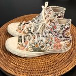 Converse  High-Tops with Multicolor paisley Floral Pattern Photo 2