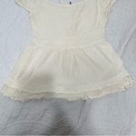 Free People  Lace Ruffles Shirt Photo 2