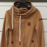 Wanakome  Serita Hooded Sweatshirt Hazelnut Small Photo 3