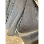 Aerie  Oversized Button-Up Shirt Charcoal Gray DISCONTINUED Lounge Cozy XS Boho Photo 7