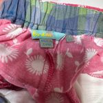 Boden Womens Pajama Pants US 6/S Bright Pink Floral Daisy Flannel drawstring PJs Photo 4
