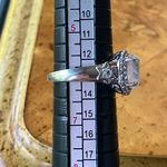 Natural Rainbow Moonstone Sterling Silver Ring Size 6 Photo 7