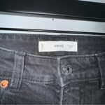 Mango mng by  4 Black Straight Leg Jeans‎ CPW7 Photo 3