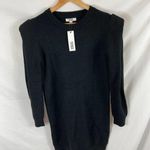 BB Dakota NWT steve madden sweater dress black booked and busy medium Photo 4