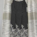 Krass&co Eva Mendes Dress NY & Black White Polka Dot Lace Overlay Sz 8 $79 Photo 0