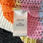 VICI Fate  Collection Shades of Spring Knit Cotton Blend Striped Sweater Sz Small Photo 10