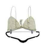 Anthropologie NWT AnthropologieHanky Panky Satin Sleep Bralette in Ivory Photo 4