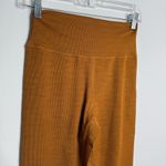 prAna NWT  Becksa Legging Spiced Heather Moisture Wicking Stretch Rib Knit Medium Photo 2