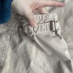 Mother The Cinch‎ Ankle Greaser Marzipan Khaki Wide Leg Pants Size 31 Minimalist Tan Photo 11