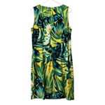 Dressbarn Sheeth Dress Size 14 Women Sleeveless Zip Hawaiian Tropical Floral Photo 1