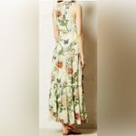 Maeve  Anthropologie Maravilla Tiered Floral Maxi Dress Photo 1