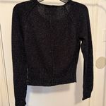 Hurley  Black Metallic Knit Top Photo 1