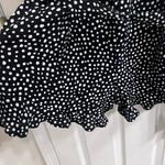 Loft Black and White Sheath romper with Flutter Cap Sleeves Photo 4