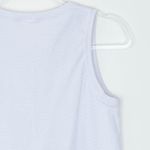 Lululemon White Athletic Tank Top Cropped Breathable Mesh Womens Size 4 Gym Photo 4