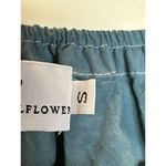 Never A Wallflower Women's Size S Blue Puff Sleeve Midi Dress EUC Photo 4