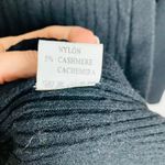 Black Sweater Dress Cable Knit Long Sleeve Sz Medium Photo 8