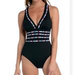 La Blanca Catalina Coast Strappy One Piece Swim Size 16 Photo 4