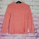 Anthropologie MOTH CORAL WOOL ALPACA MOCK NECK SWEATER LP Photo 0