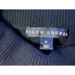 RALPH LAUREN Black Label black cashmere sweater jeweled button size M Size M Photo 2