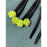 Vintage Chiffon Flower Hair Clips Photo 1