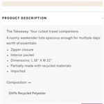 PINK - Victoria's Secret Pink Victoria’s Secret Olive green weekend tote bag and pouch large workout bag Photo 4