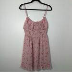 Wilfred Aritzia  Genoa Mini Dress Pink M Milkmaid Cottagecore Photo 3