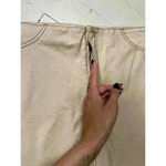 Guess Vintage Y2K Tan  Jeans Mini Skirt With Slits On The Sides Women’s Size 30 Photo 2