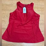 Universal Standard  Swim NET The Surf Tankini Top Sleeveless Tank Baywatch Red S Photo 10